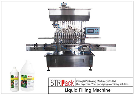 Máquina llenadora de líquidos con botella volumétrica pequeña GFK-160